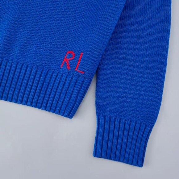 Polo Ralph Lauren Cartoon bear blue sweater - Picture 5 of 6